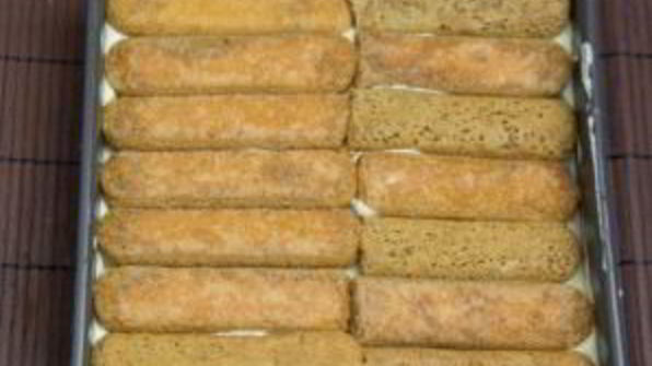 тирамису со взбитыми сливками