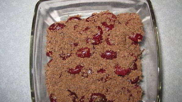 тирамису вишня в шоколаде