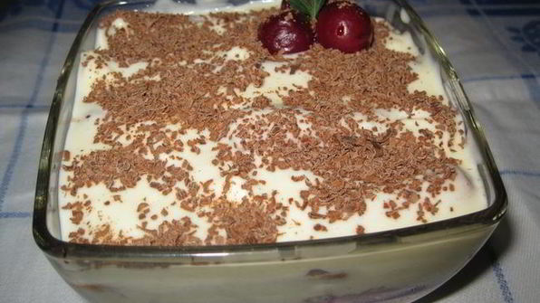 тирамису вишня в шоколаде