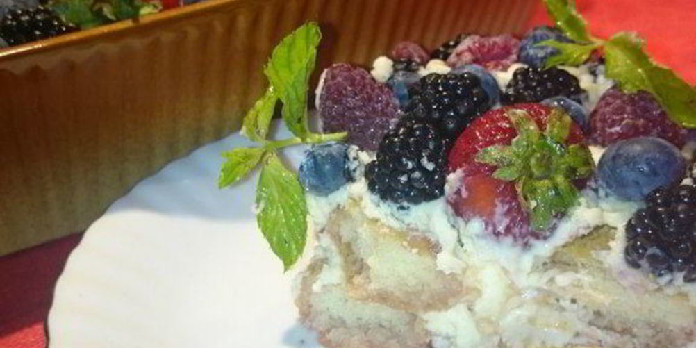 Рецепт ягодного тирамису