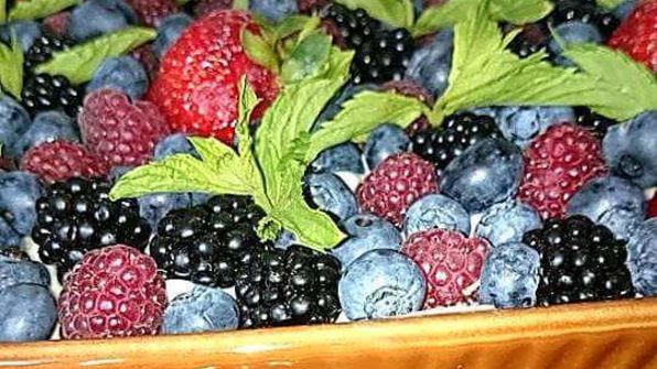 ягодный тирамису