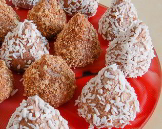 Трюфели из детской смеси Малютка