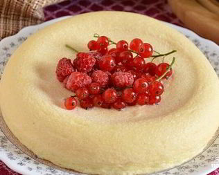 Творожный пудинг в микроволновке