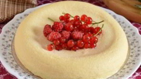 творожный пудинг в микроволновке