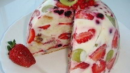 Ягодный десерт