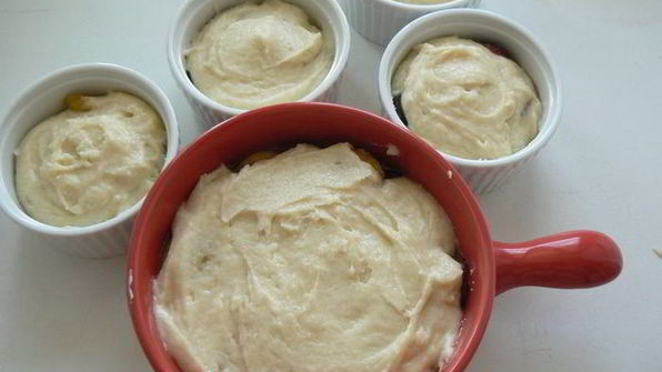 ягодный пудинг