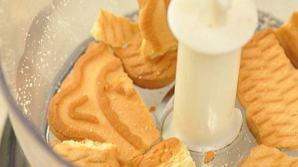 запеченные персики, фаршированные миндалем