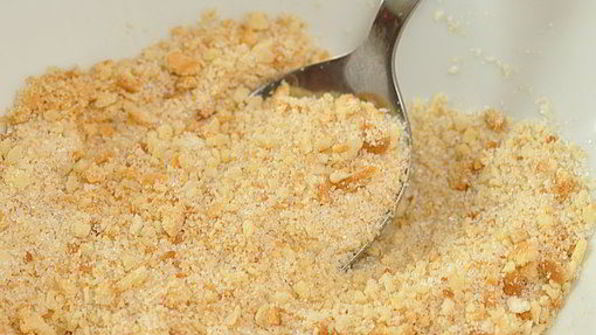 запеченные персики, фаршированные миндалем