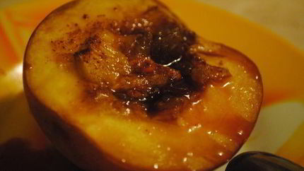 Запеченые персики