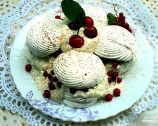 Десерт из зефира