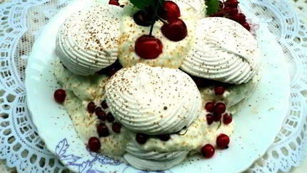 Десерт из зефира