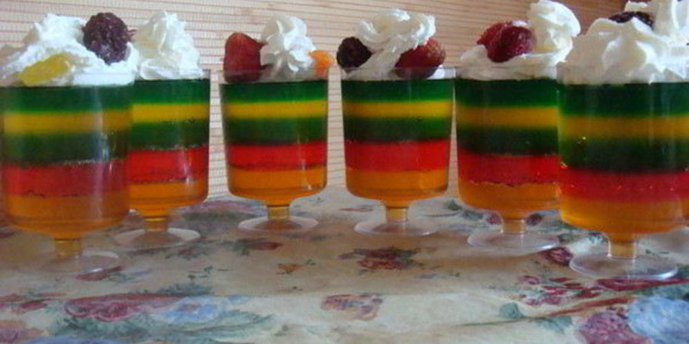 Рецепт желе ассорти