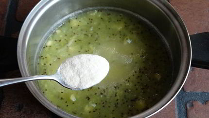 Желе из киви