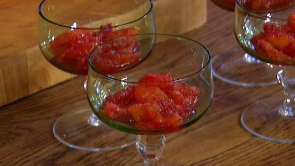 желе из красных апельсинов с кардамоном