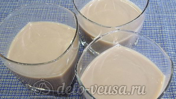 желе кофе с коньяком