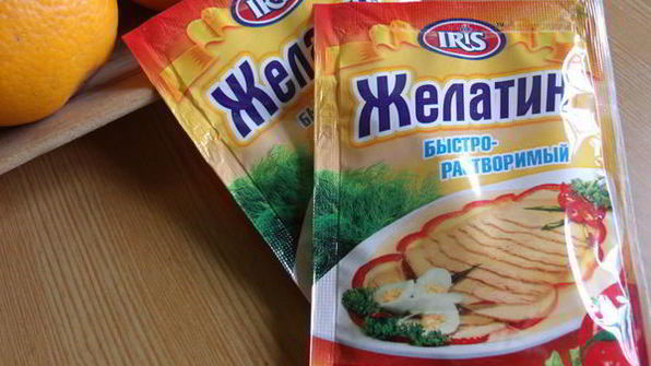 желе винное