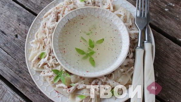 бешбармак из курицы