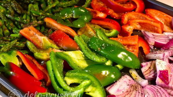 быстрый гарнир из овощей к мясу