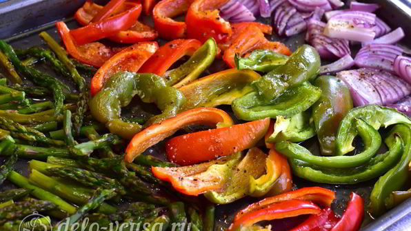 быстрый гарнир из овощей к мясу