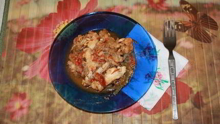 Чахохбили из курицы по-грузински