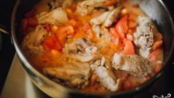 чахохбили с курицей