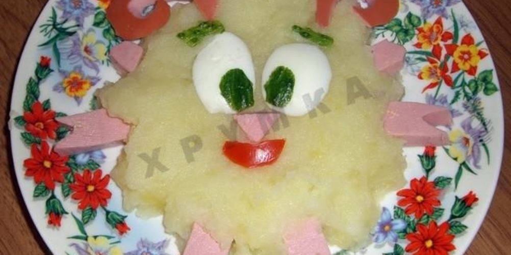 Рецепт детского картофельного пюре смешарик