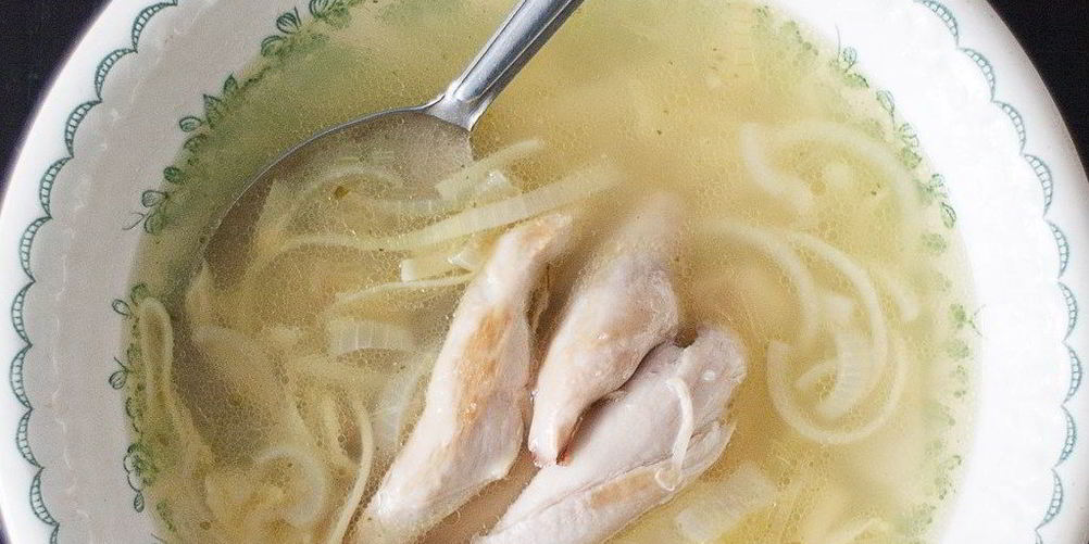 Рецепт домашней лапши с деревенской курицей