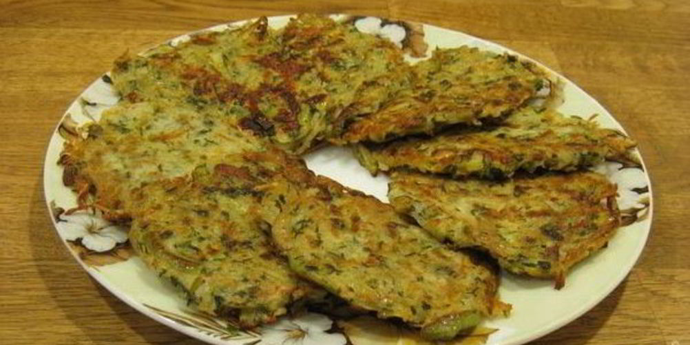 Рецепт драников из кабачков