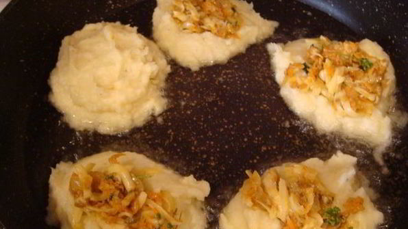 драники из картофельного пюре