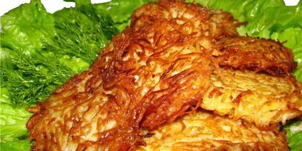 Рецепт драников из моркови