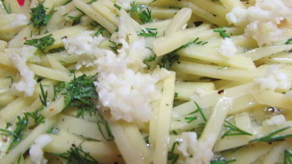 драники с красной икрой