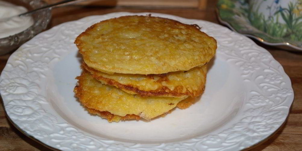 Рецепт драников с курицей