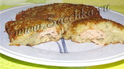 Драники с мясом