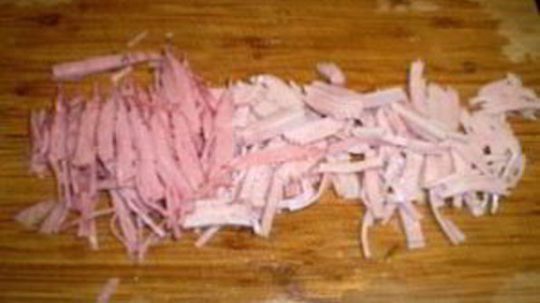 драники с ветчиной и сыром