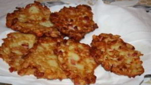 драники с ветчиной