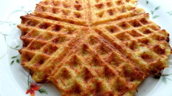 драники в вафельнице