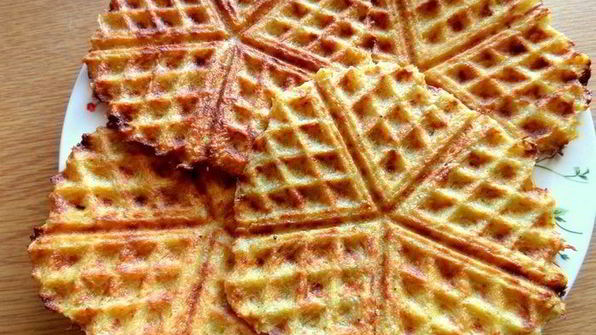 драники в вафельнице