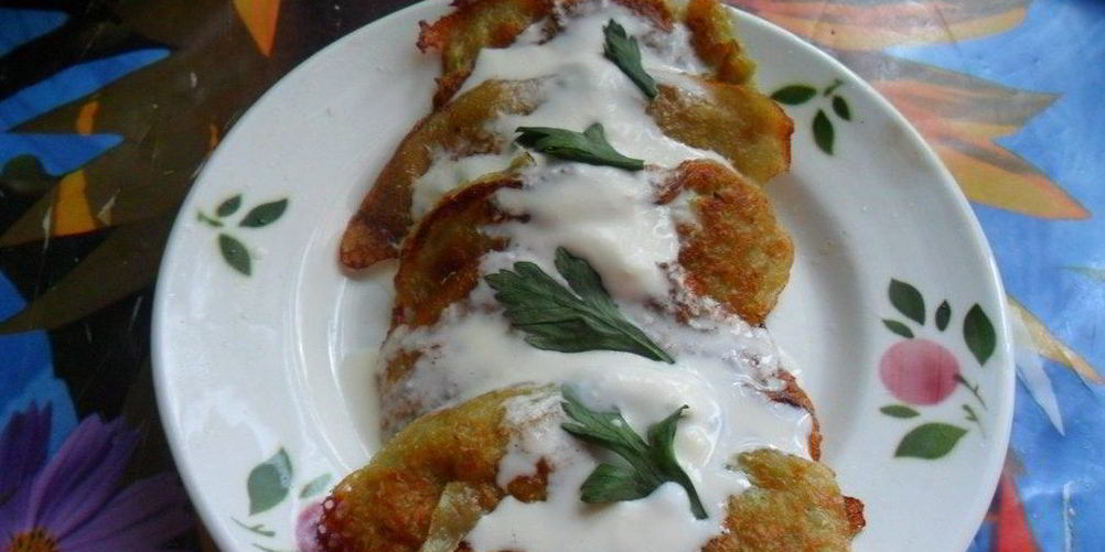 Рецепт картофельно-кабачковых драники