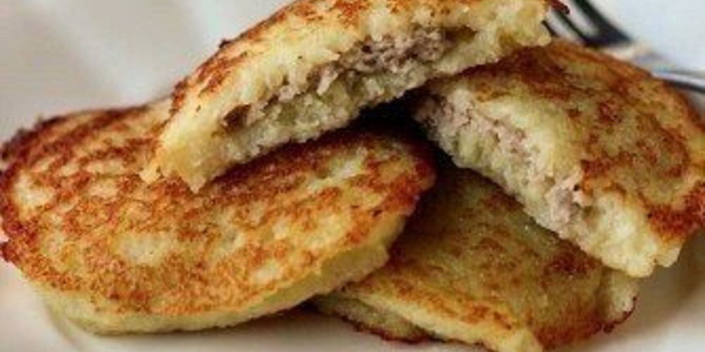 Рецепт картофельных драников с мясом