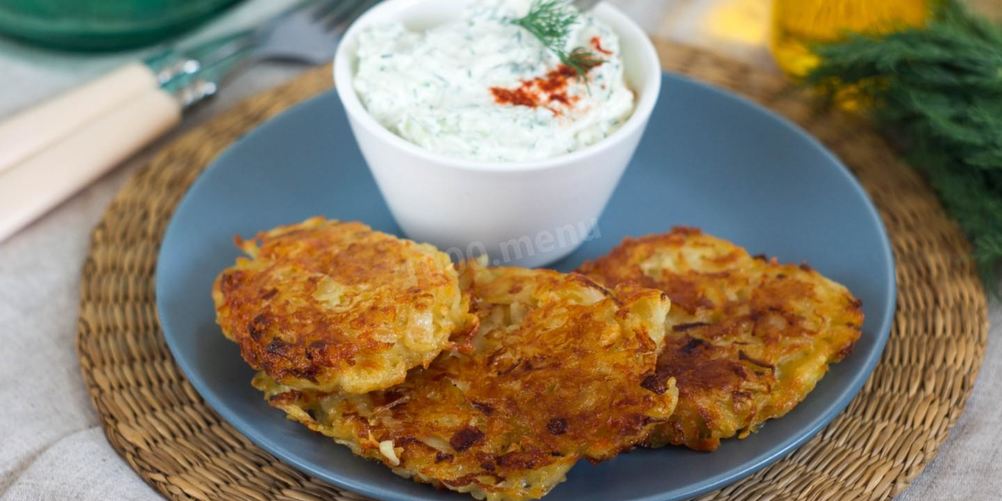 Рецепт картофельных драников с сыром