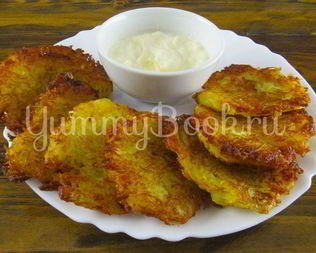 Классические драники без яиц и муки