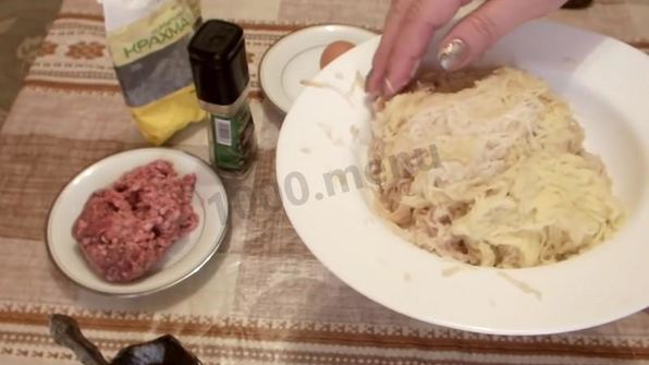 колдуны из картофеля с фаршем