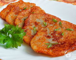 Постные драники без яиц