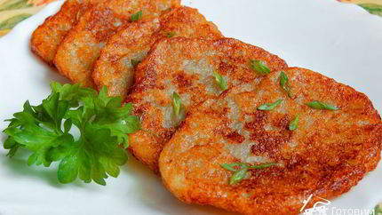 Постные драники без яиц