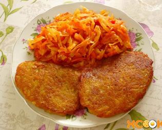 Постные драники