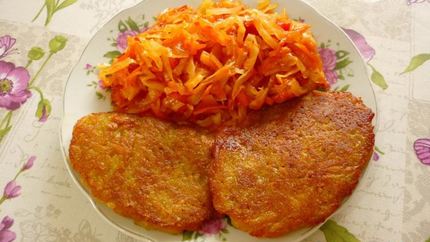 Постные драники