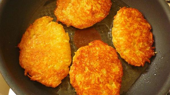 постные драники