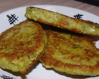 Зеленушки — драники с зеленью