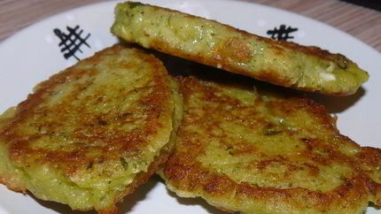 Зеленушки — драники с зеленью