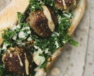 Баклажановые фрикадельки